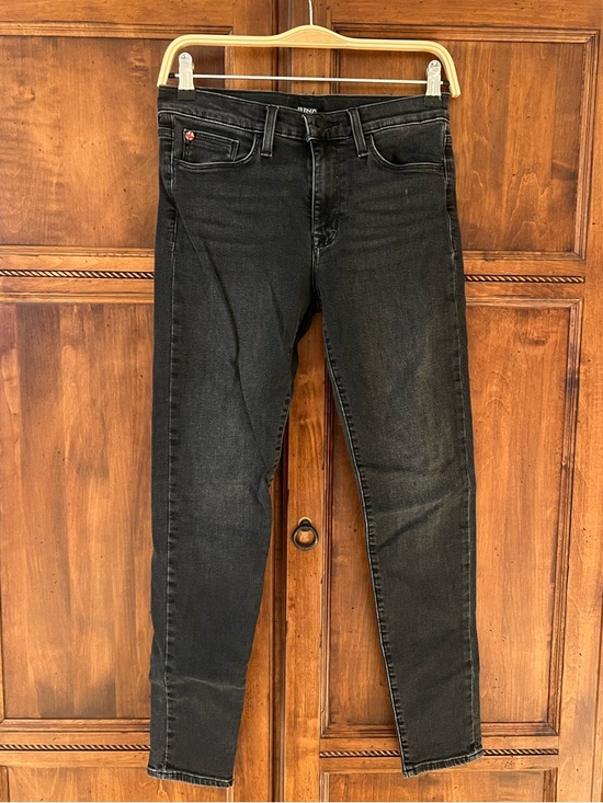 Hudson Jeans Denim - Hudson Natalie  Midrise Super Skinny Ankle | Size 28 | Black Denim | Like New